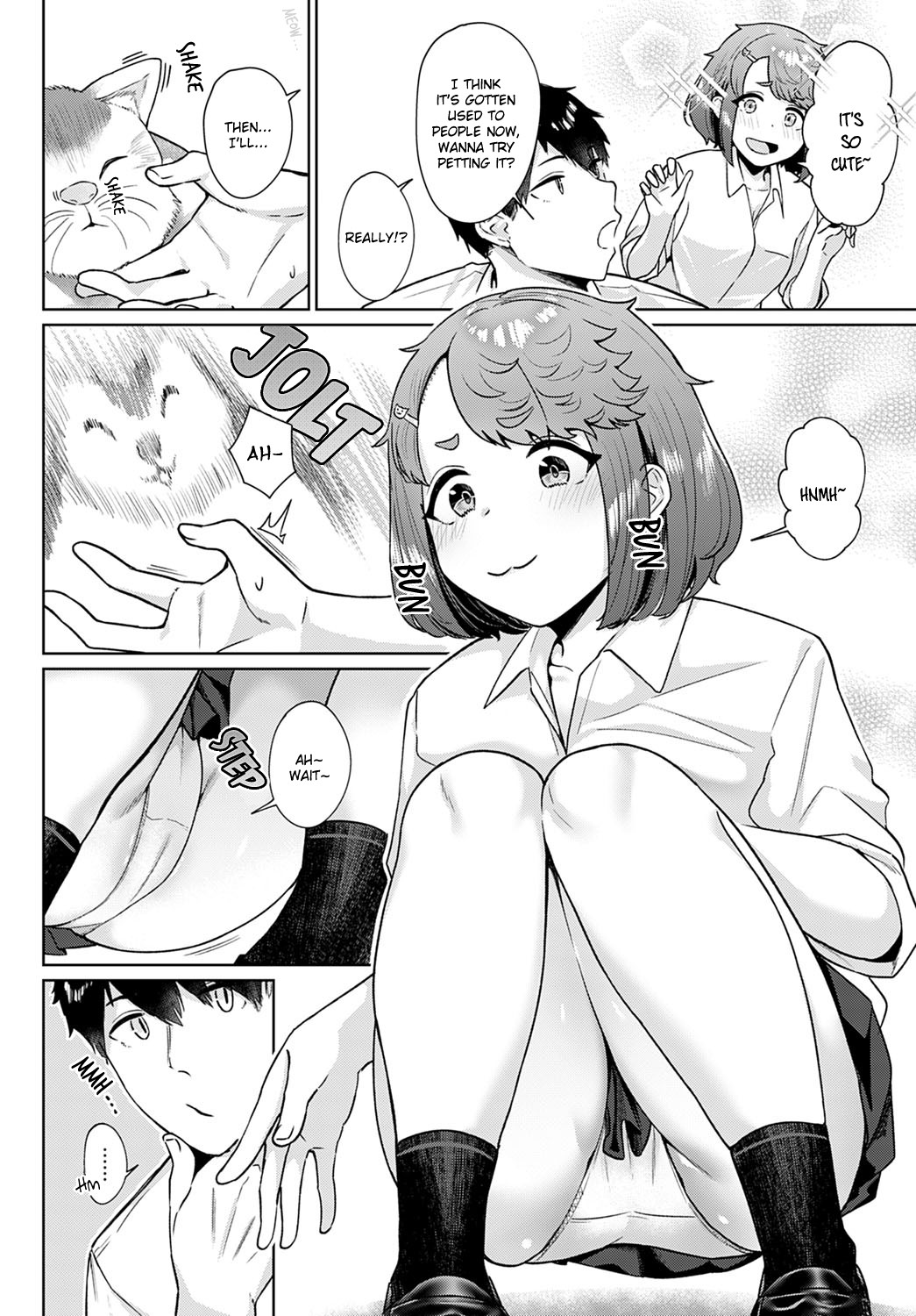 Hentai Manga Comic-A Cat Taking Shelter From The Rain-Read-2